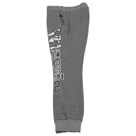 NWT ECKO UNLTD MENS GRAY FLEECE JOGGER PANTS SIZE M L - Picture 2 of 3